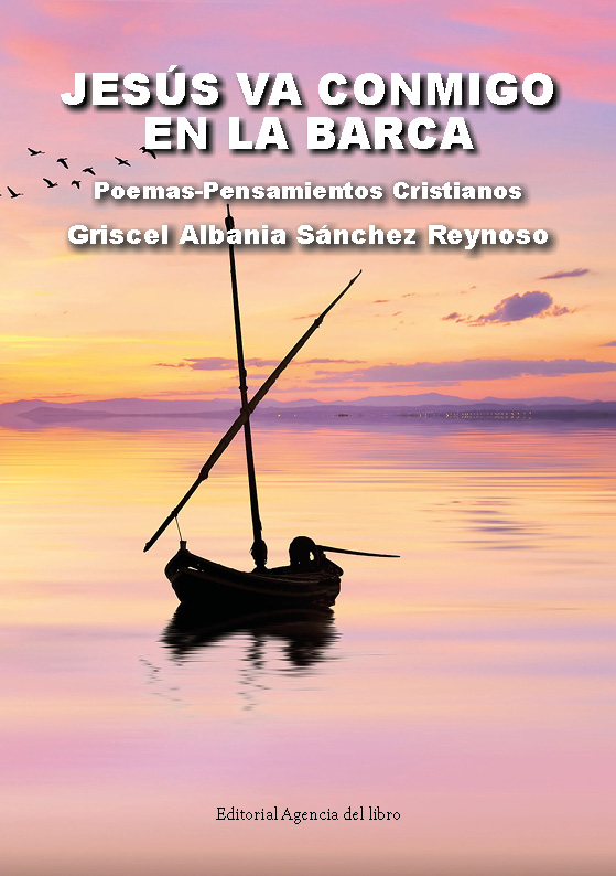 Cubierta de JESÚS VA CONMIGO EN LA BARCA. Poemas-Pensamientos Cristianos