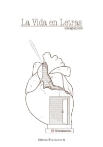 Cubierta de La vida en letras