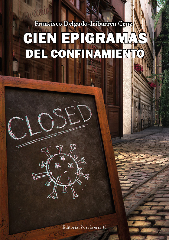 Cubierta de Cien epigramas del confinamiento