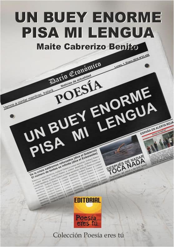 Cubierta de Un buey enorme pisa mi lengua