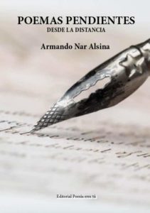 Cubierta de Poemas pendientes desde la distancia