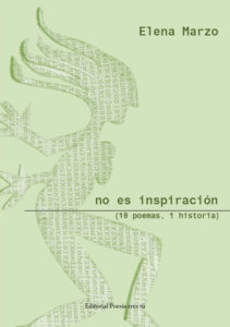 Cubierta de NO ES INSPIRACIÓN (10 poemas, 1 historia)