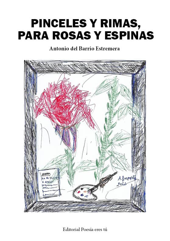 Cubierta de Pinceles y rimas, para rosas y espinas