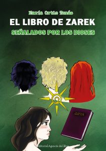 Cubierta de El libro de Zarek. (Señalados por los dioses)