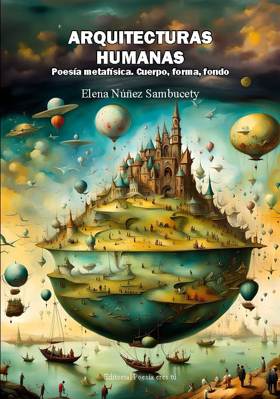 Cubierta de Arquitecturas humanas. Poesía metafísica. Cuerpo, forma, fondo