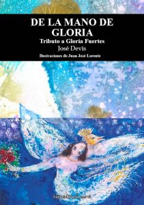 Cubierta de De la mano de Gloria. Tributo a Gloria Fuertes
