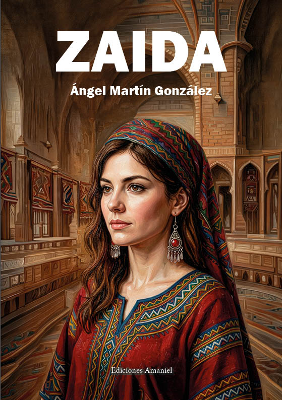 Cubierta de Zaida (versos en la celda)